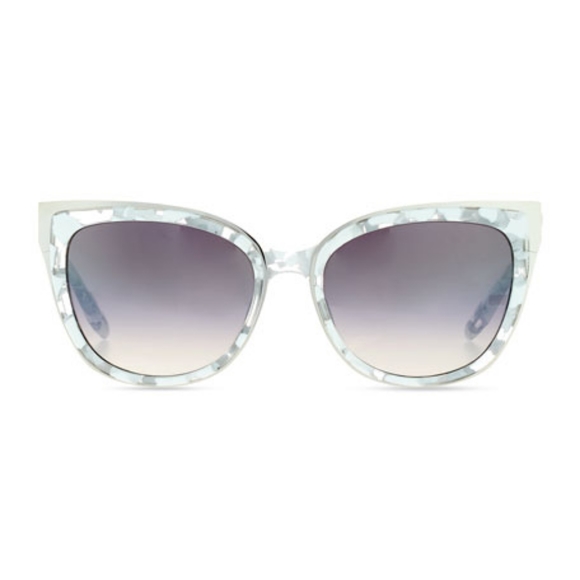 Barton Perreira Accessories - Barton Perreira Winette Gradient Cat-Eye Sunglasses, White (Rx-able)
